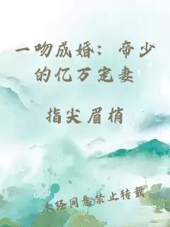 一吻成婚:帝少的億萬寵妻