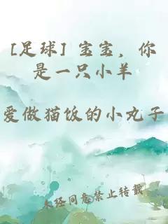[足球] 寶寶，你是一只小羊