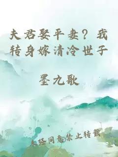 夫君娶平妻?我轉身嫁清冷世子