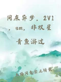 同床異夢,2V1,sm,非雙星