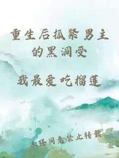 重生后抓緊男主的黑洞受