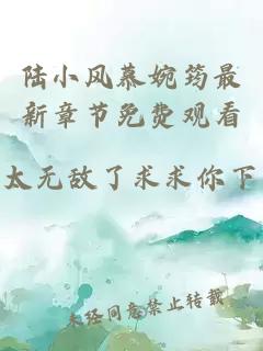 陸小風慕婉筠最新章節免費觀看