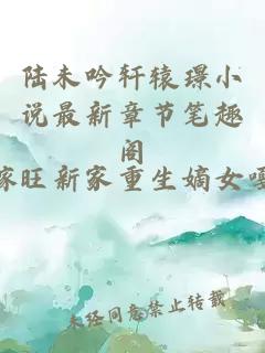 陸未吟軒轅璟小說最新章節筆趣閣