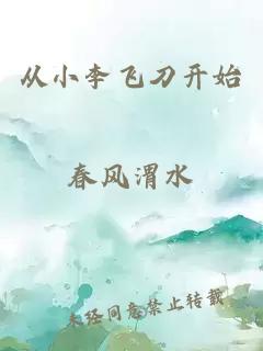 從小李飛刀開始