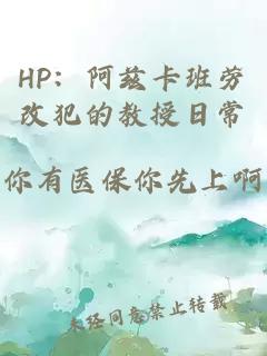 HP：阿茲卡班勞改犯的教授日常