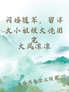 閃婚隨軍，留洋大小姐被大佬團寵