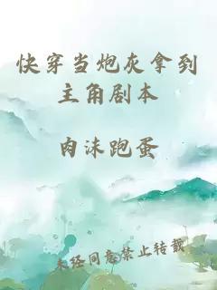 快穿當炮灰拿到主角劇本