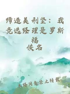 締造美利堅:我競選經理是羅斯福