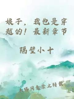 娘子，我也是穿越的！最新章節