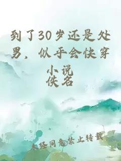 到了30歲還是處男，似乎會快穿小說